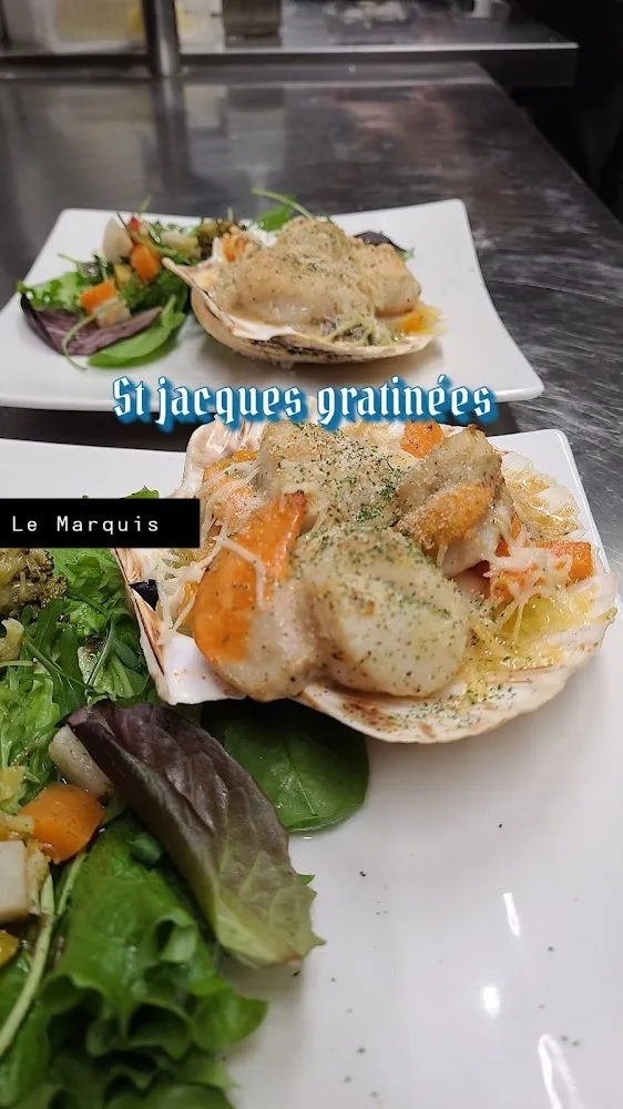 Coquille St Jacques Gratinées